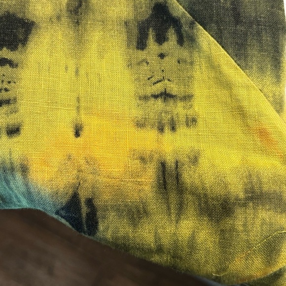 BRYNE WALKER Sz S Tunic Asymmetrical Cowl Neck Tie Dye Pattern Oversized - Picture 14 of 14